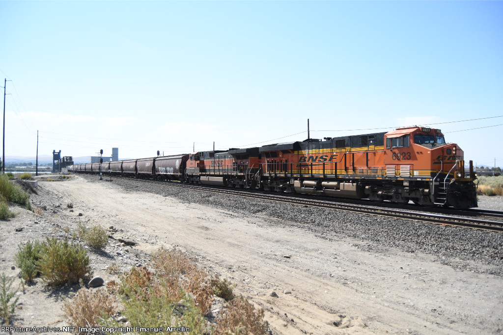 BNSF 6923 & 989